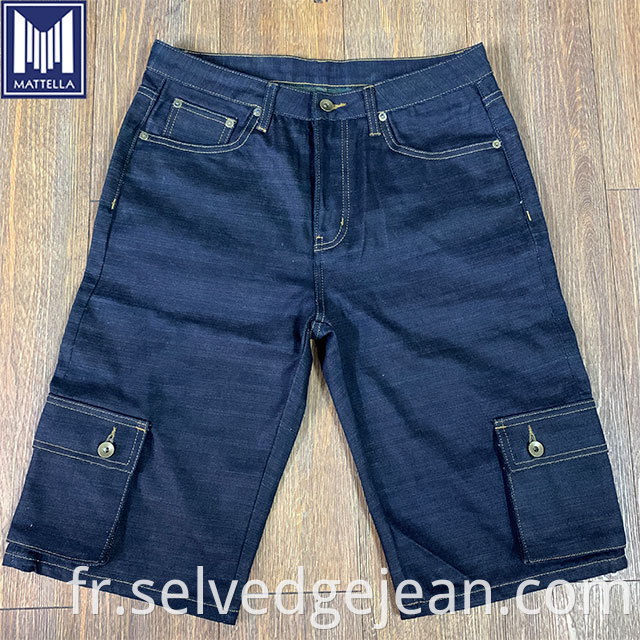 customized indigo 21-22oz selvedge mens heavy denim slim tapered mid waisted no shrinkage jeans